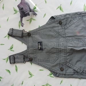 OshKosh B'Gosh, Overalls, 18 months, Unisex, Grey